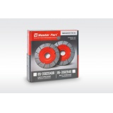 Диск тормозной МТЗ-1221 ( НА ЗАКЛЕПКАХ,асбестовая накладка Н/О ) ( Упак.- 4 шт. )