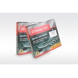 Диск сцепления ЗИЛ-130 ( закрытая конструкция ПРУЖИН демпфера,безасбестовые накладки ) ( Упак.- 4 шт