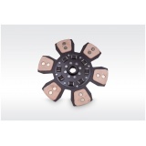 Диск сцепления МТЗ - 2022 ( с керамическими накладками ) ( с резинкой ) ( 16 - шлицов )