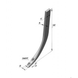 Стойка 11.2 культиваторная H=400мм (Полоса 16х45)(КРН, КПС)(Н.043.11.401-03)