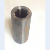 Втулка-переходник для соединения валов (шлицева, черная) "Киргизстан" ПС-1,6"