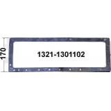 Прокладка радиатора (верхняя, нижняя на 5-ти рядн.) Д-260 МТЗ-1221