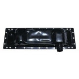 Бак радиатора нижний металл