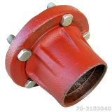 Ступица переднего колеса с болтами ( без подшипников )