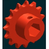 Звездочка  ( Z=15, t=15,875) ( УПС )