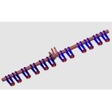 Вал подъема сошников (правый)