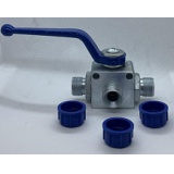 Кран гидравлический 3-х ходовой (M20*1.5-M20*1.5-M20*1.5) AGROIMPULS