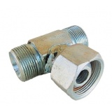 Тройник S27 (М22*1,5-М22*1,5-М22*1,5) с гайкой