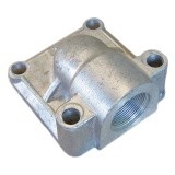 Фланец НШ-100 ( муфта угловая ) 10.09.06.012А (выход)(с резьбой)