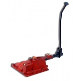 Крышка КПП нового образца ( с рычагом )