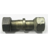 Шпилька ступицы 2-ПТС-4 ( ЛЕВАЯ С ГАЙКАМИ ) ( М16х1,5 )