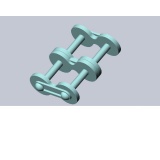 Звено соединительное двухрядное