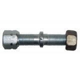 Шпилька ступицы 2-ПТС-4 ( ЛЕВАЯ С ГАЙКАМИ ) ( М18х1,5 )