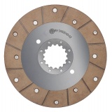 Диск сцепления ведомый УАЗ-417, 4178 КПП 4-ступ. (11) "ТрансМаш"