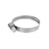 Хомут 32-50 мм, ширина 9мм, (Форма Ключа) ленточный, W2-Нержавеющая сталь "Автомагнат" (50)