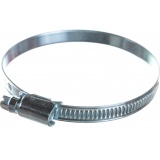 Хомут 40-60 мм, ширина 9мм, ленточный, W2-Нержавеющая сталь, болтовое крепление "Автомагнат" (50)