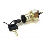 Замок зажигания 4-конт. УАЗ-452,469; ПАЗ; ГАЗ-53 с/о (метал.) с гайкой (3741-3704010) "Автокон"