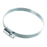 Хомут 20-32 мм, ширина 9мм, ленточный, W2-Нержавеющая сталь, болтовое крепление "Автомагнат" (50)