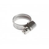 Хомут 12-20 мм, ширина 9мм, (Форма Ключа) ленточный, W2-Нержавеющая сталь "Автомагнат" (100)