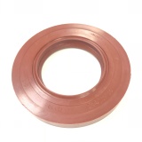 Сальник 2,2-42х75х10 редуктора заднего моста Газель, Волга (ГС070) красный "БРТ"