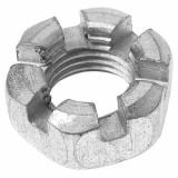 Гайка М14х1,25 рулевого наконечника (коронч.) УАЗ (уп. 10 шт) "РЗИ"