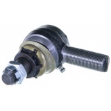 Наконечник УАЗ рулевых тяг левый обслуживаемый, силиконовый пыльник (Ц6Хр) "Эксперт" "АДС" (24)