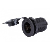 Гнездо прикуривателя УАЗ 12В/20A, 24В/10A d29мм, без подсветки (800040) "redBTR"