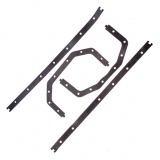 Прокладка масляного картера Д-260 (паронит 2мм) (комплект-4шт)