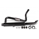 Система выпуска отработавших газов МТЗ-1025 (глушитель + труба промеж.+ хомуты + крепеж)