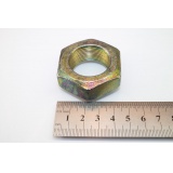 Гайка реактивной штанги КАМАЗ М30*1.5 корон, тефлон АВТОМАГНАТ (20)