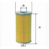 Фильтр масляный ГАЗ-53, 3307 53-1012040-10 перфорированный картон "Стандарт" "Костромской фильтр "