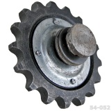 Звездочка 54-0-52 (z=17, t=19.05) натяжная привода механизма выгрузного устройства
