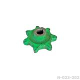 Звездочка Н.023.202 (z=7, t=38, d=20) малого колосового шнека