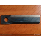 Нож ППК 81.01.03.451 (250х50х5 Ø25) измельчающего аппарата к жатке ППК-81