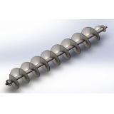 Шнек 142.47.02.020А наклонный загрузочный бункера