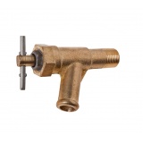 Кран отопителя ГАЗ, УАЗ запорный ВС-11 "Ульяновск"