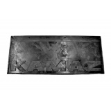 Брызговик (рез.) КАМАЗ платформы задний (560х240)