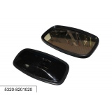 Зеркало задн. вида КАМАЗ (пластик) (330*180)