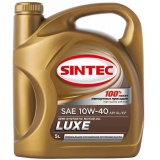 Масло моторное п/синт Sintec Luxe 10W-40 SL/CF 5литр (SINTEC)