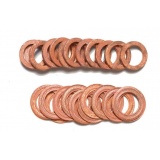 Шайба Ф20х27х1 медная (уп.20 шт) "ГБЦ"