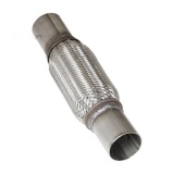 Соединитель труб под хомут с виброкомпенсатором 45x100x190 Нерж сталь "CBD" (20)