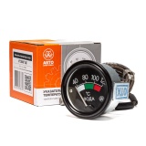 Указатель температуры воды МТЗ,ГАЗ, МАЗ 12/24 В, 40-120°С, с датчиком (1,65 м) "АвтоЭлектрика"