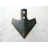 Лапа КПМ (230 мм) стрельчатая 6 мм для S-образной стойки 45x12 (меж. центр. 30 мм) (Алмаз РЗЗ)