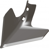 Лапа КШУ, КСК (230 мм) стрельчатая, 6 мм для S-образной стойки 65x12 (меж. центр. 45 мм) (Алмаз РЗЗ)