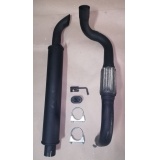 Система выпуска отработавших газов МТЗ-80 на МК (глушитель + труба промеж.+ хомуты + крепеж)