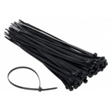 Стяжка кабельная 4,8 (5) *300 черная (100) шт