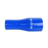 ПАТРУБОК СИЛИКОНОВЫЙ 50-100-С (синий)