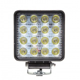ФАРА АЕ48S-16LED-55PC доп. квадратная, рассеив. свет, 16 диодов, 48W, (110х55х140) 12/24V (09.1887)