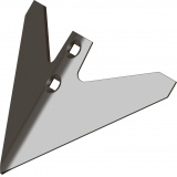 Лапа С 5.1 (220 мм) окучника наплавленная, толщина 6 мм (КРН) (Алмаз РЗЗ)