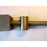 Винт механизма заглубления с гайками старого образца (цинк) ПН, ПНУ, ПЧН, ПЧП, ПНР (Светлоград)